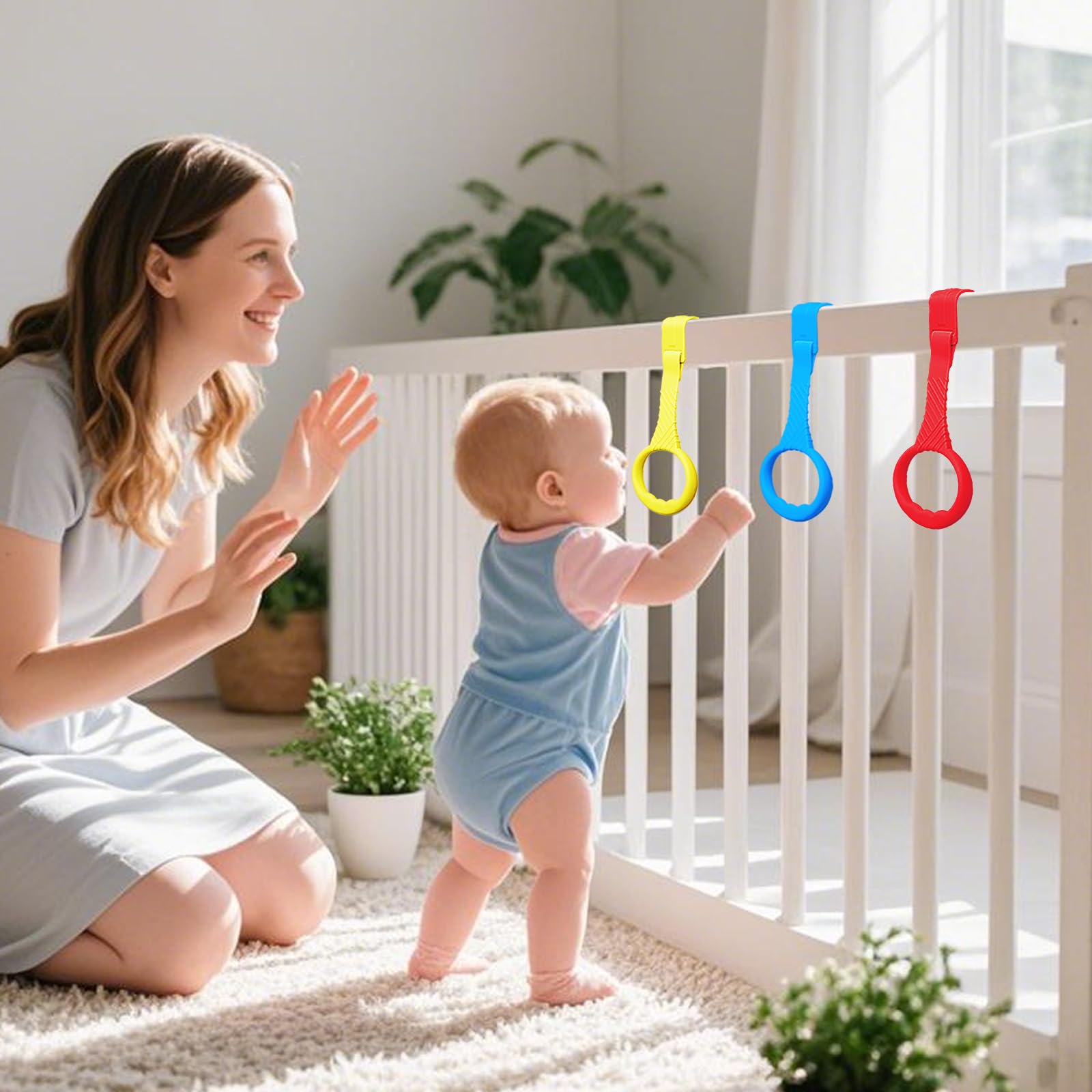 ATOPXiNG ergonomic baby handles designed for a comfortable, secure grasp