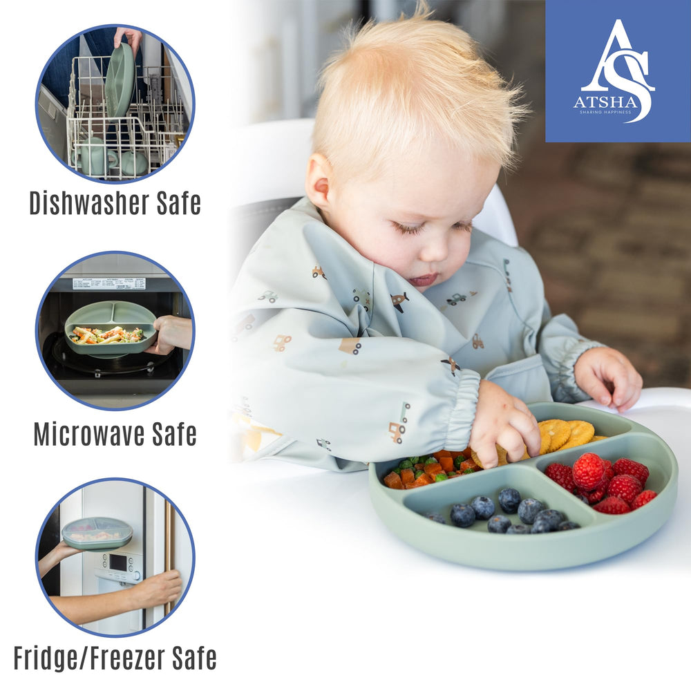 ATSHA kid-friendly fork set designed for little mouths and grip
