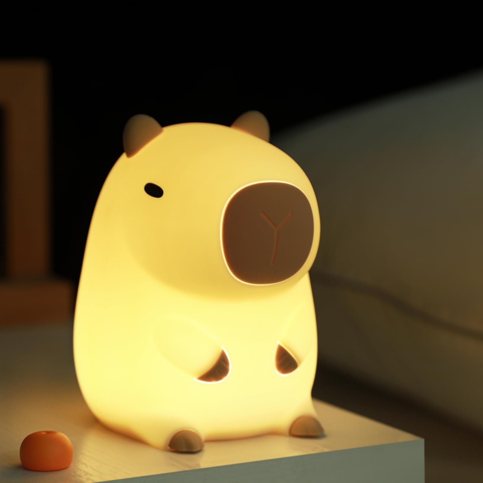 ATSUI capybara night light enhances nursery decor with playful charm