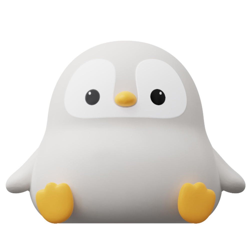 ATSUI Penguin Night Light placed in a nursery setting as decor and nightlight.