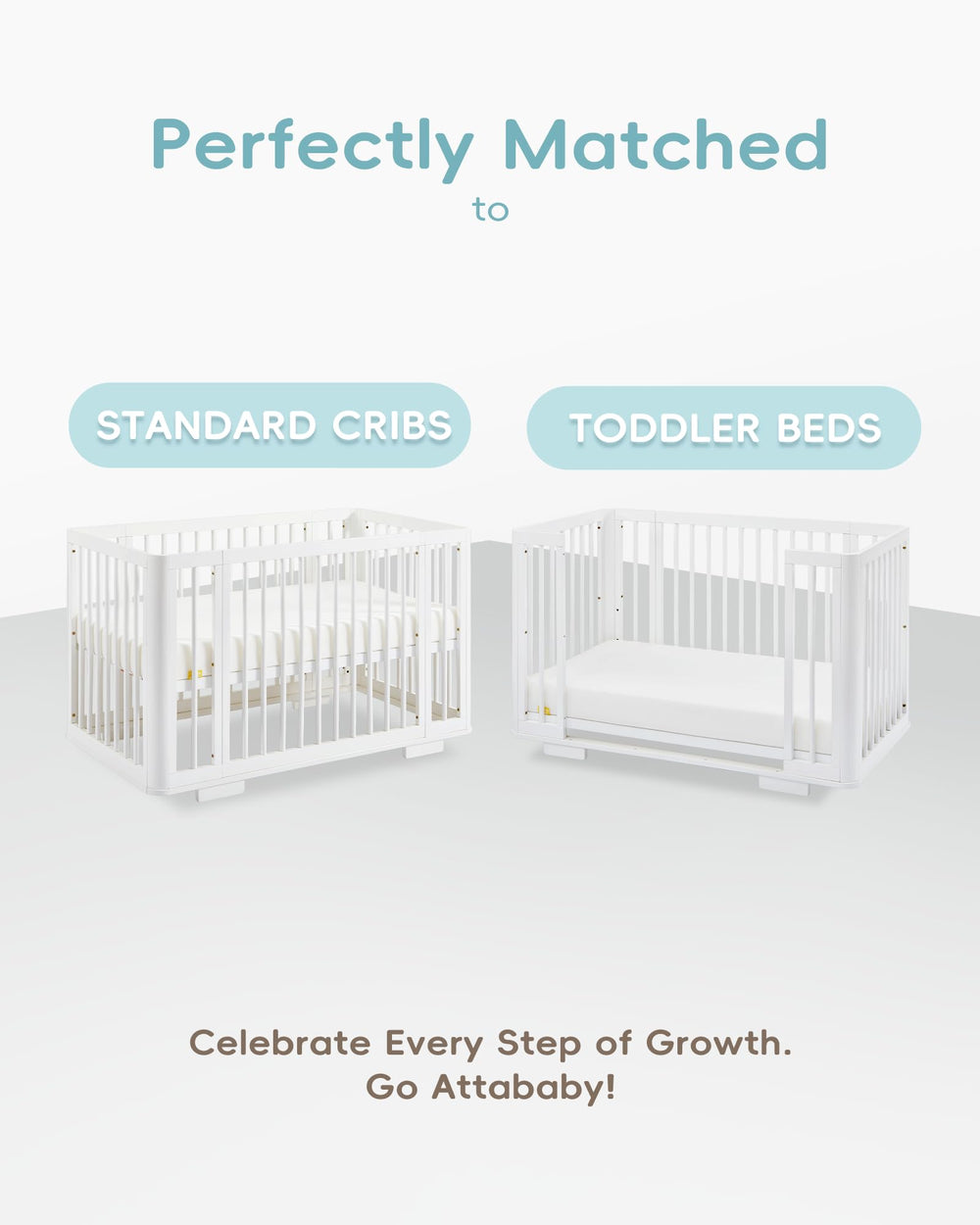 ATTABABY easy-clean surface makes quick cleanup possible after messes.