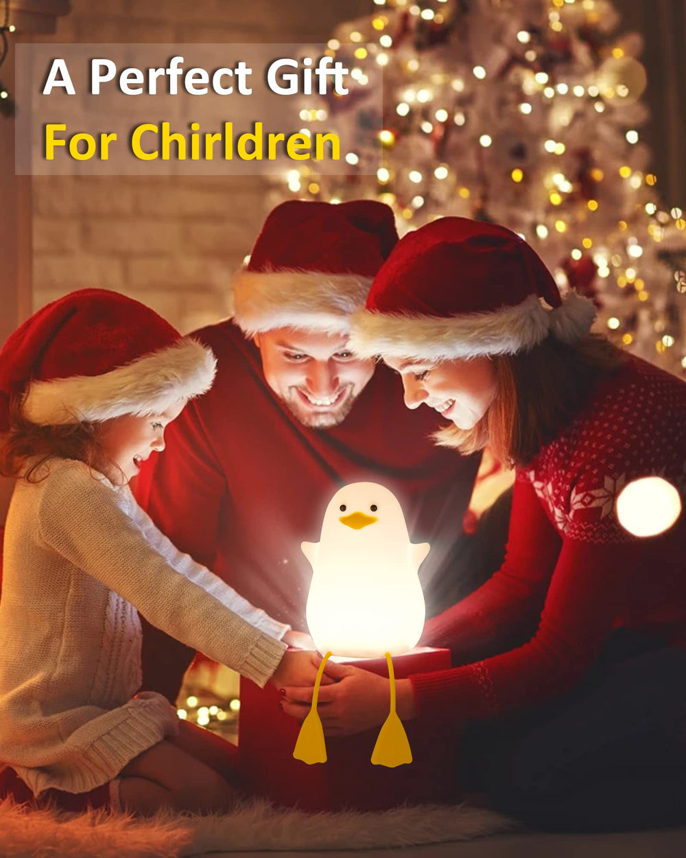 Attivolife duck night light ideal bedside decor in kids rooms