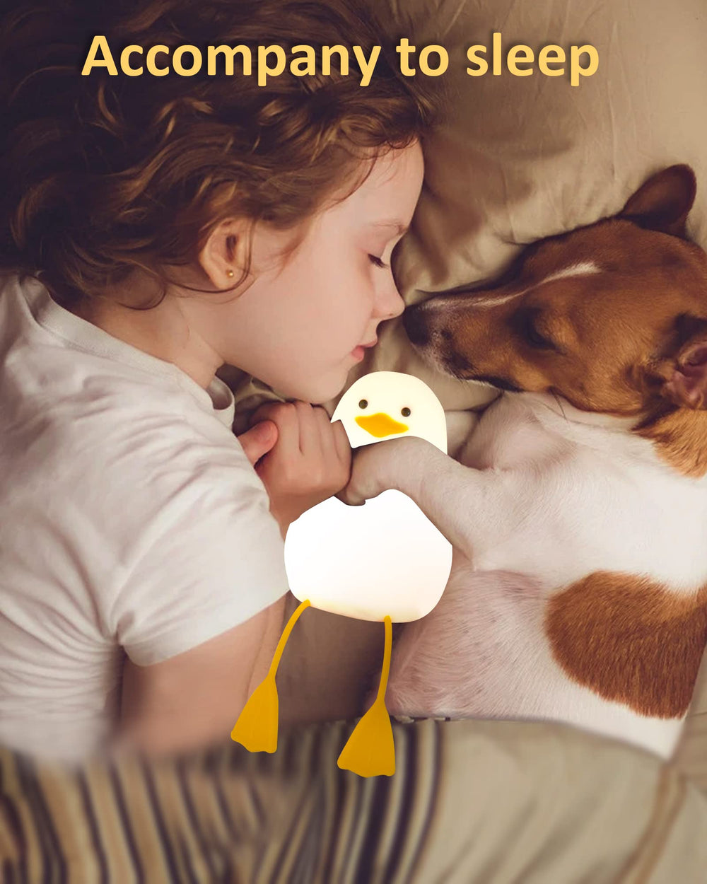 Attivolife duck night light dimmable for soothing bedtime brightness