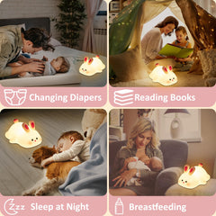 Attivolife kawaii nursery light creates cozy ambience for toddlers.