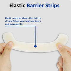 Atwlux skin-friendly barrier strips that wick moisture for comfort.