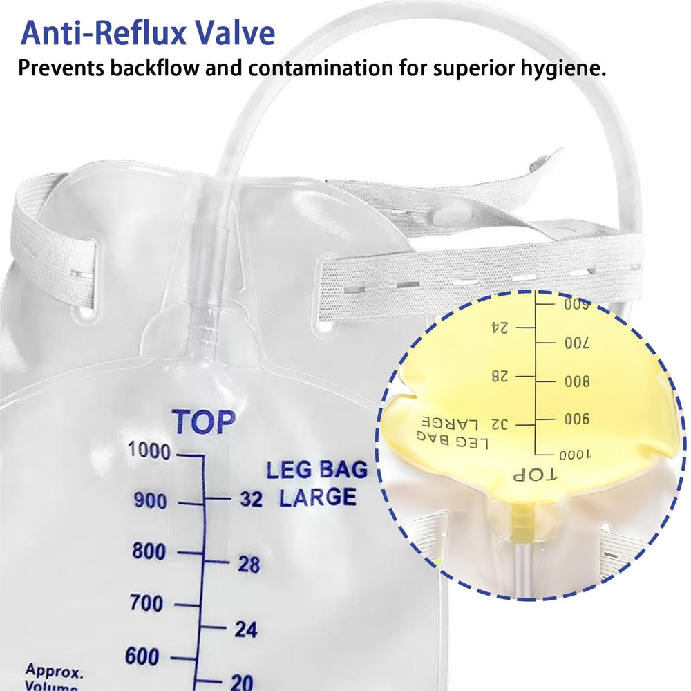 Atwlux leg bag includes soft cloth straps for secure, comfortable wear