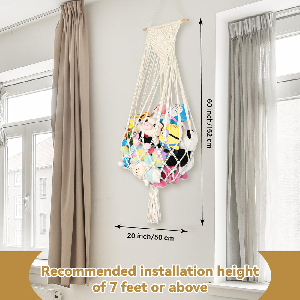 Aufee hammock ceiling hook installation demonstrates quick setup without wall holes.