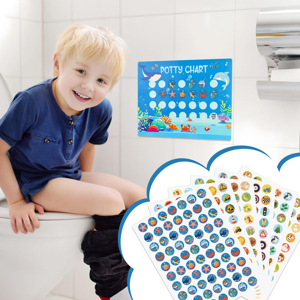 Augisteen potty chart racing car theme poster supports quick progress