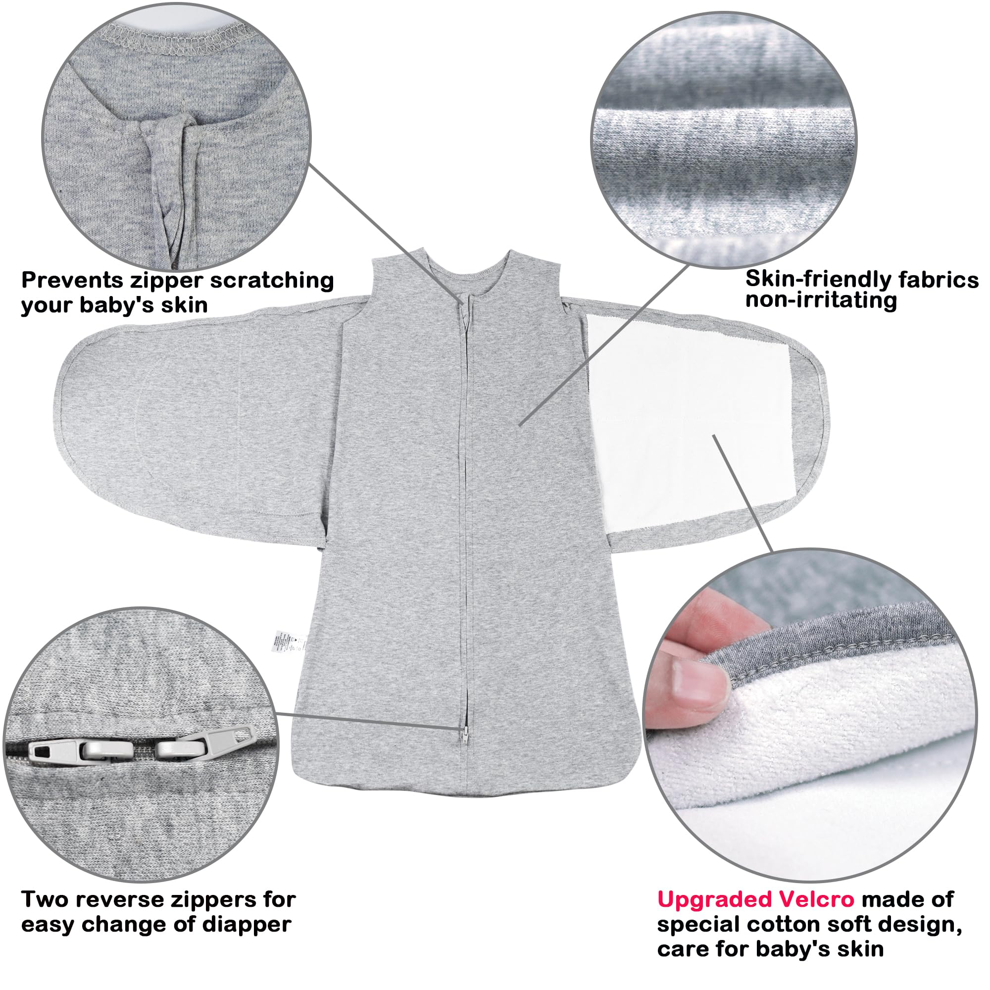 AugTwig generous fasteners allow a snug, easy fit.