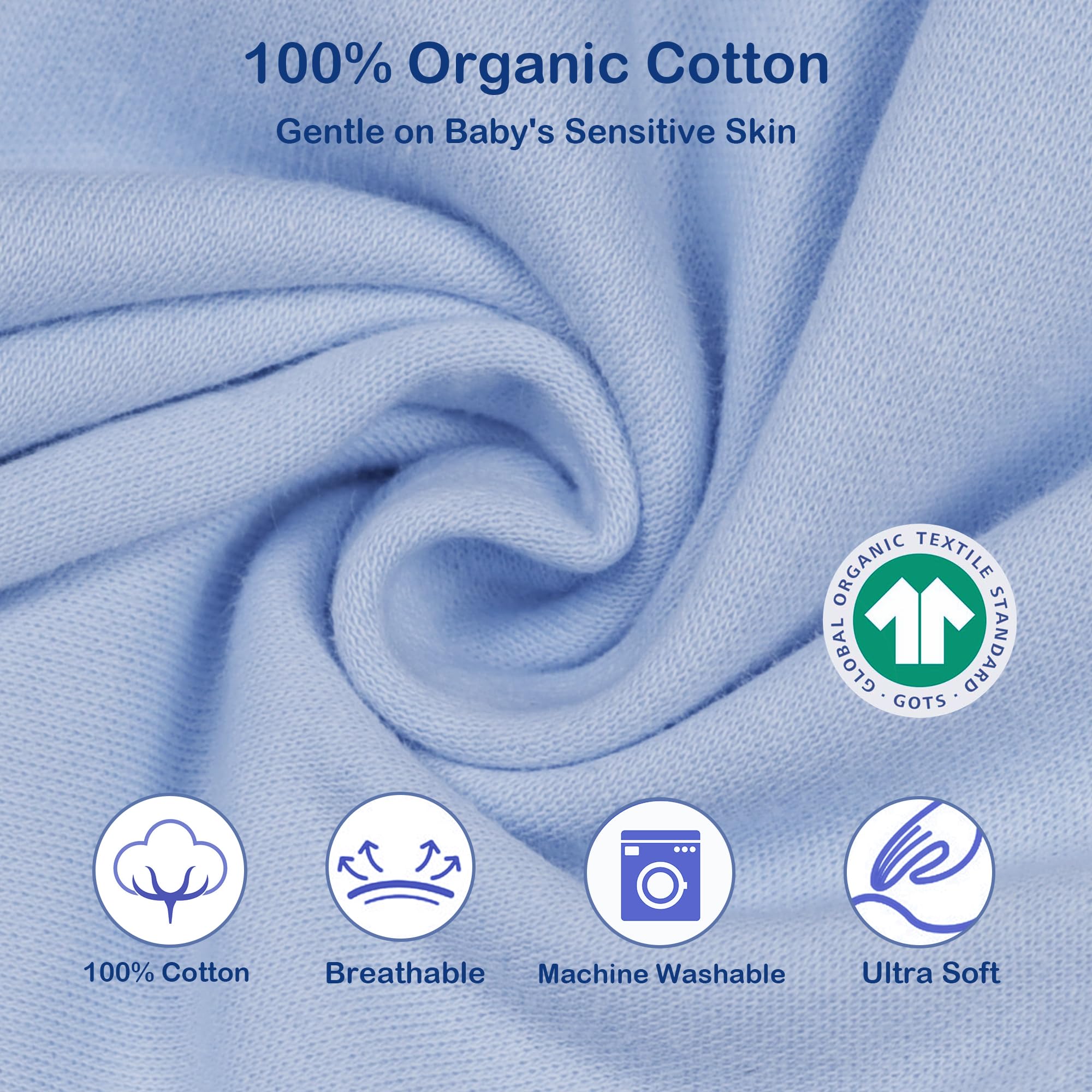 AugTwig sleeveless design reduces overheating while sleeping.