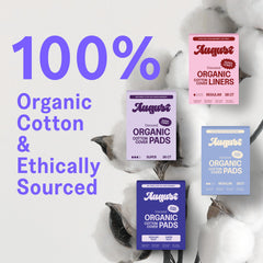 August Organic Panty Liners eight-layer absorption demonstrates strong protection for daily wear.