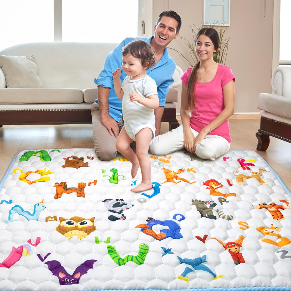 Aukdin multipurpose playmat suitable for indoor and outdoor use.