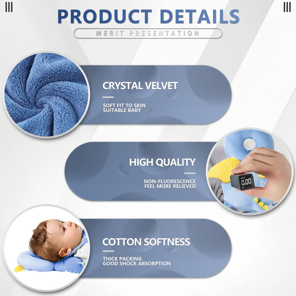 AUKOUPCIL soft breathable fabric used in the head protector for comfort.