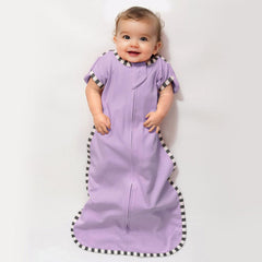 Premium 100% cotton fabric keeps baby comfortable and breathable