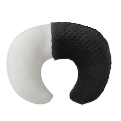 Aullar nursing pillow with black cover, ready for comfortable feeding sessions