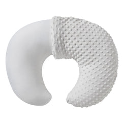 Aullar nursing pillow cover in white for easy-care, clean feeding setups.