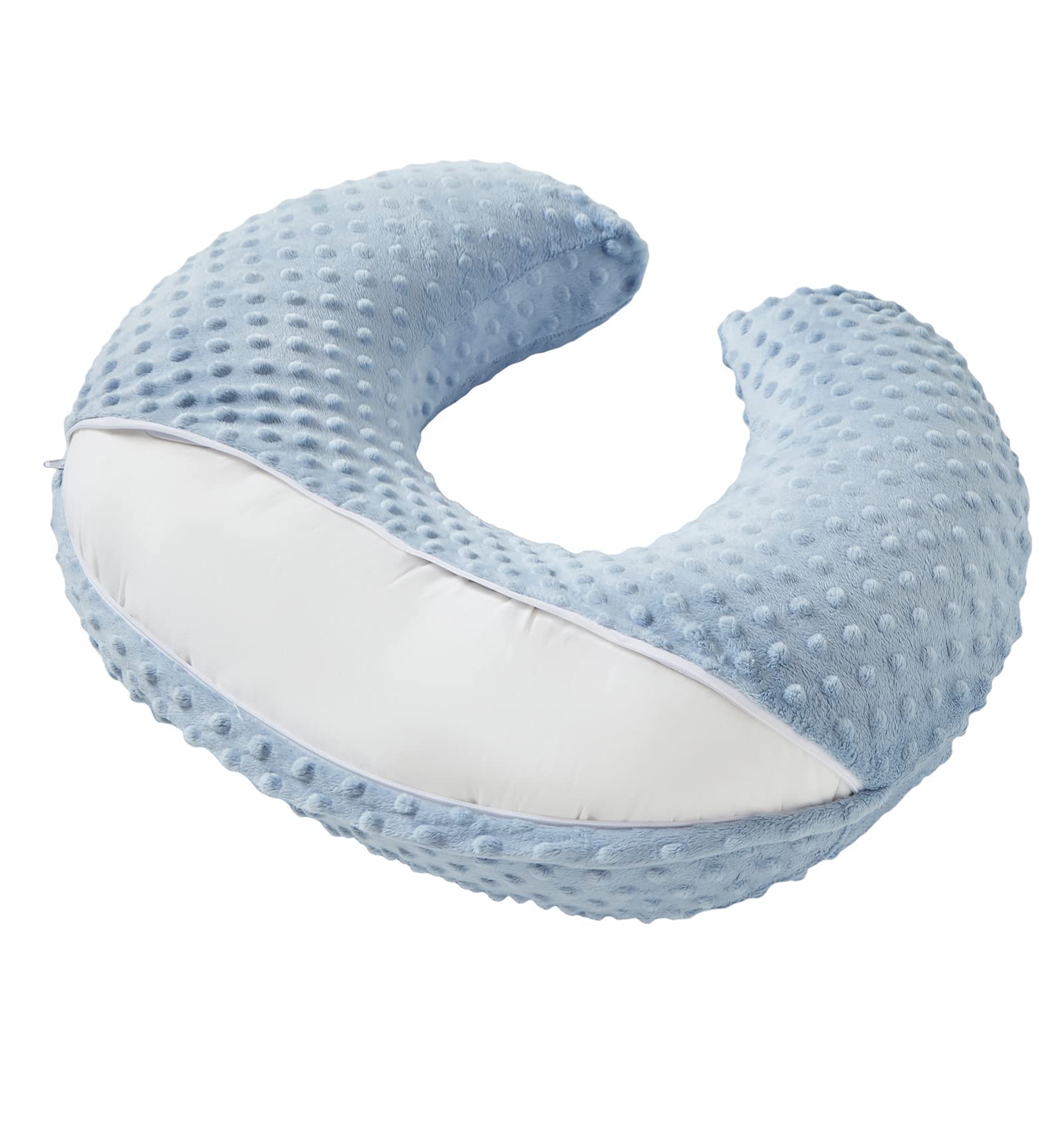 Aullar nursing pillow ergonomic baby positioner during feeding.