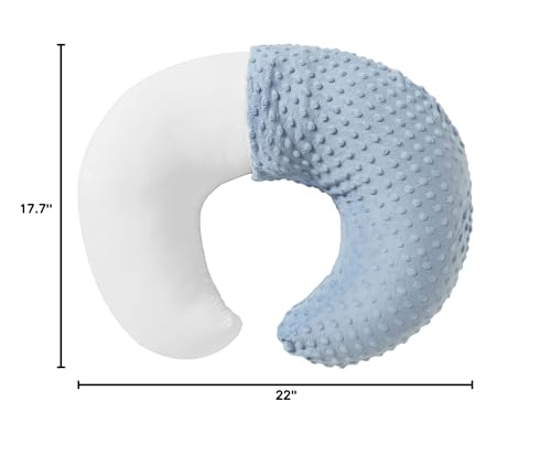 Aullar nursing pillow cover machine washable for easy care.