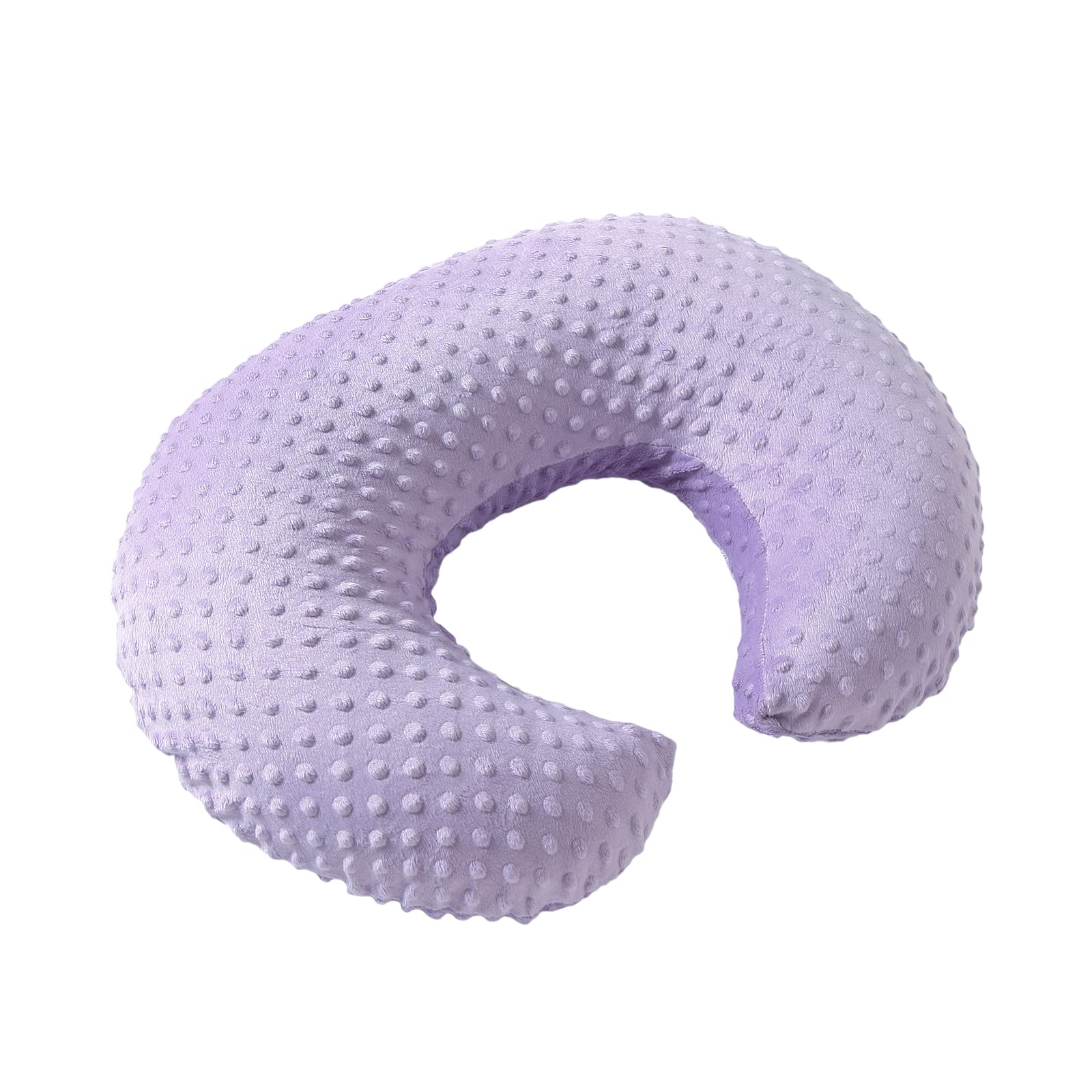 Aullar nursing pillow ready for tummy time and neck control.