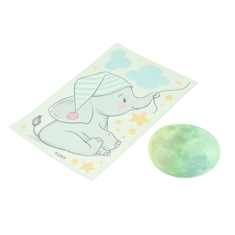 AUNMAS glow wall stickers brighten spaces without electricity for subtle effect.