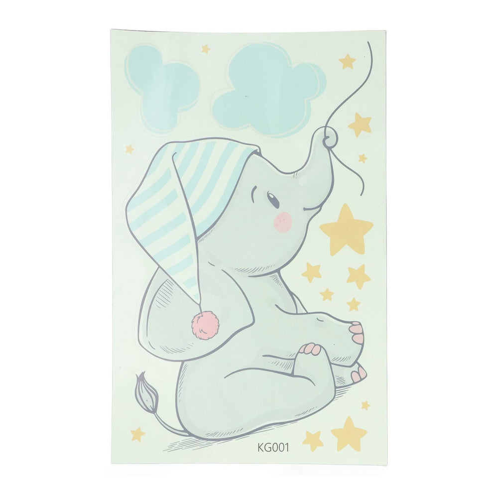 AUNMAS glow wall stickers are easy to apply on clean smooth surfaces.