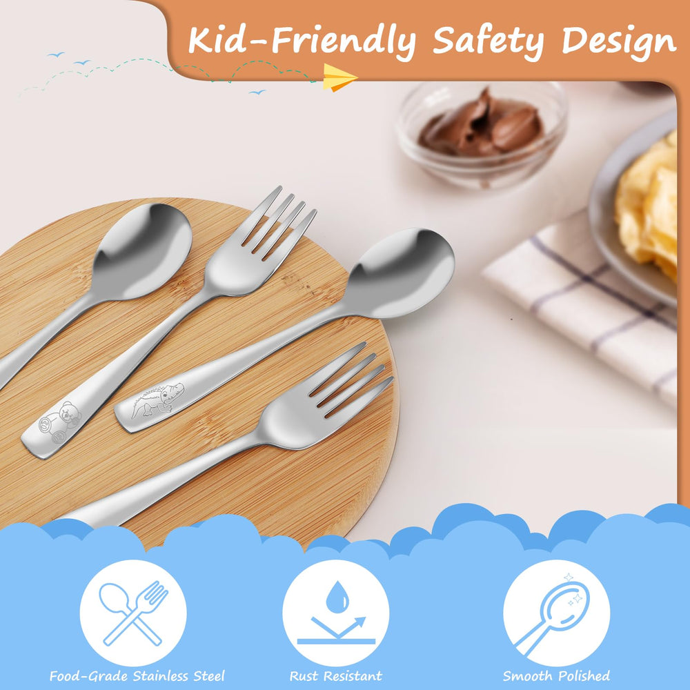 AUOIKK child-safe design with rounded edges keeps mealtimes safe