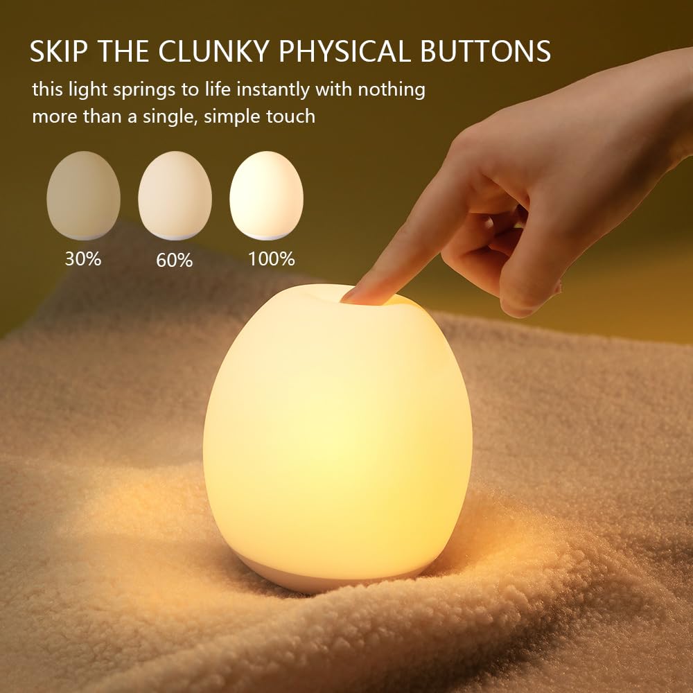 AuroraNiteBeam USB-rechargeable night light keeps a cozy glow on the go.