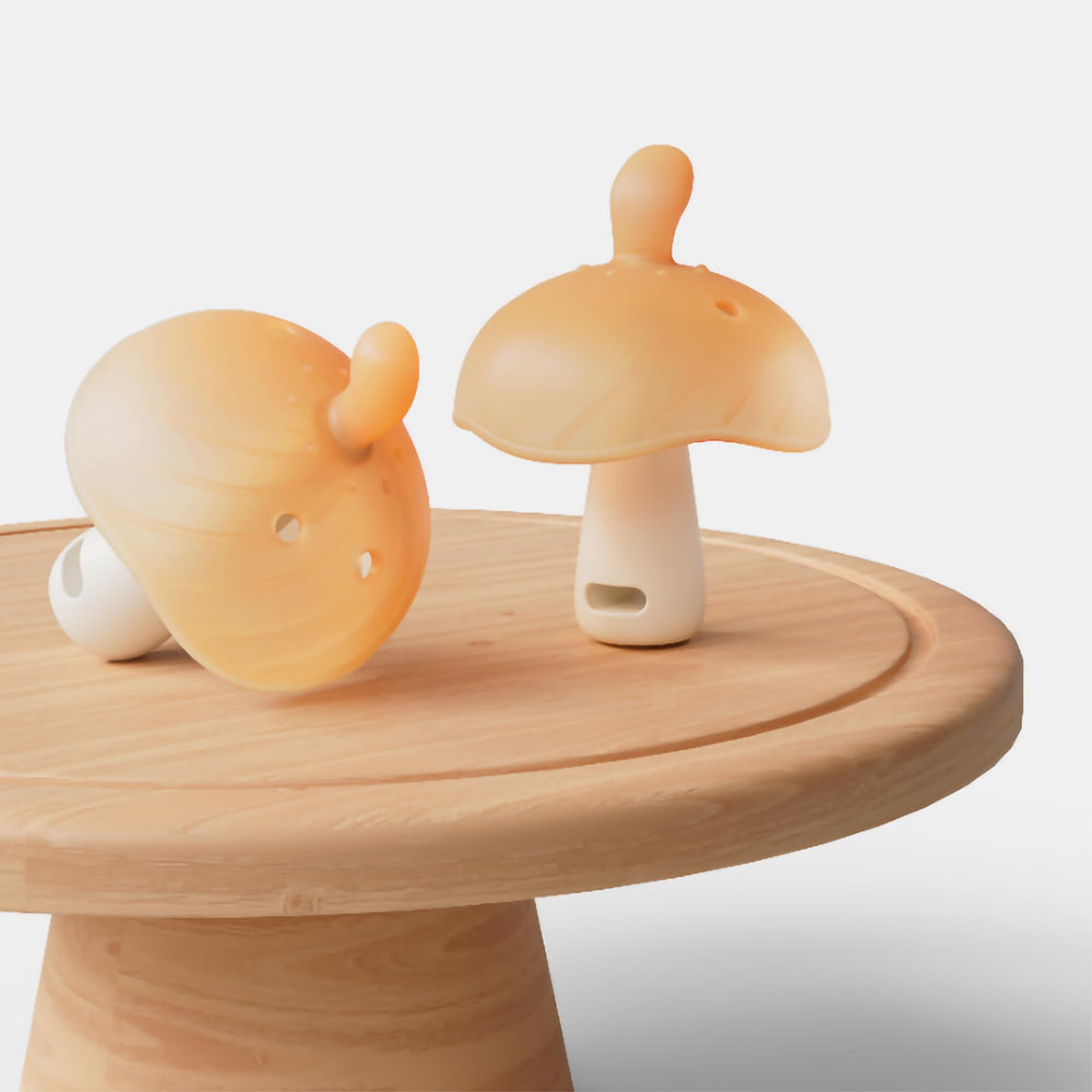 Aurrea teether made from food grade silicone for safe chewing
