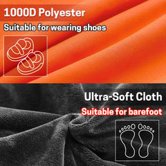 Aurya foot rest adjustable strap lets you customize height for growing kids.