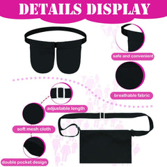 AUSTYLCO Drainage Bag with Waist Belt provides secure, breathable post-surgery wear.
