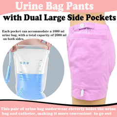 AUSTYLCO Nephrostomy Bag Underwear elastic waistband for flexible comfortable fit