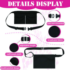 AUSTYLCO shower bag with neck band keeps post-surgery washing convenient.