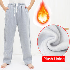 AUSTYLCO urine bag pants with hidden zipper pocket for secure transport.