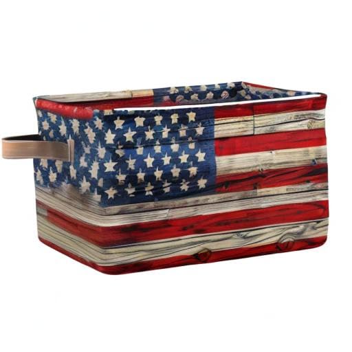 AUUXVA Baseball-themed storage bin ideal for sports spaces.
