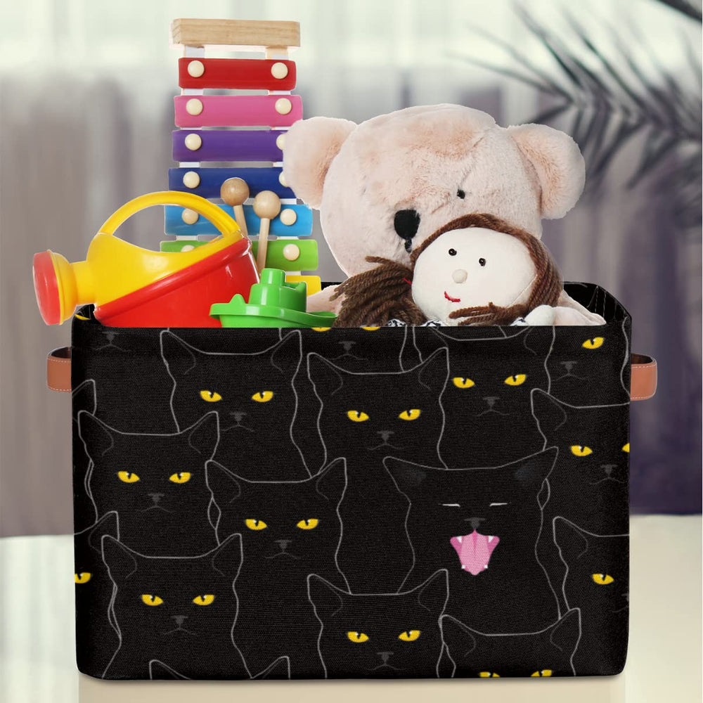 AUUXVA multipurpose storage bin, ideal for toy organization and shelf tidying