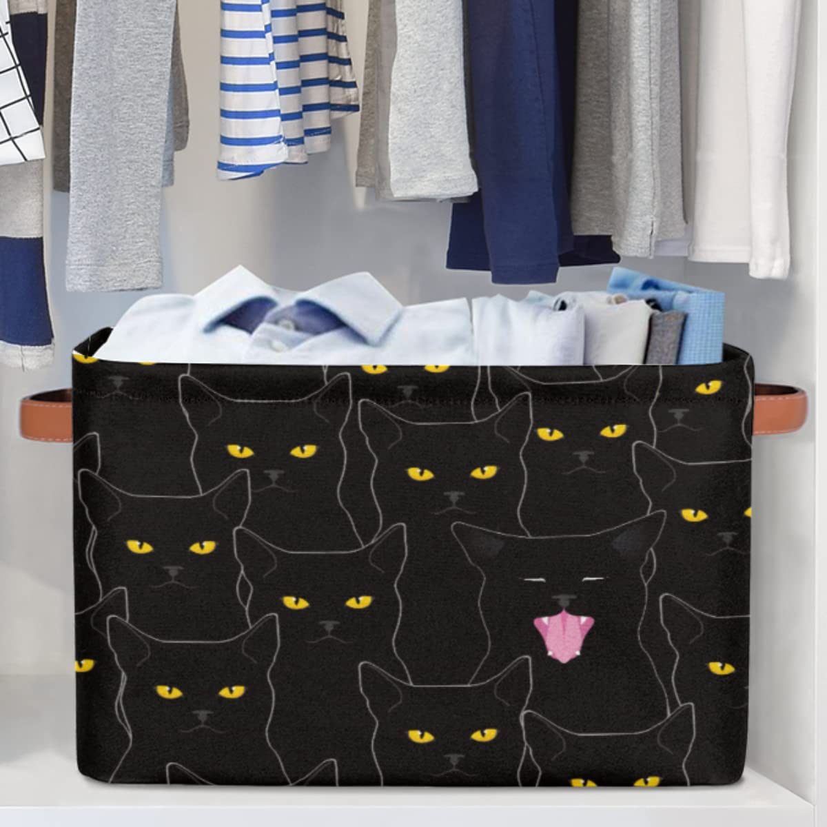 AUUXVA nursery storage bin decor adds fashion while organizing baby items