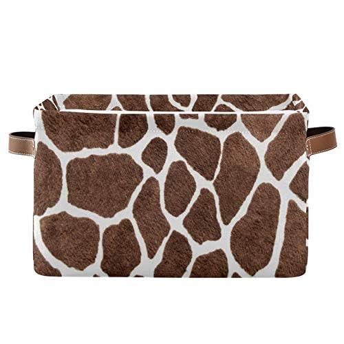 AUUXVA SEULIFE giraffe-pattern basket folded compact storage