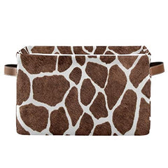 AUUXVA SEULIFE giraffe-pattern basket folded compact storage