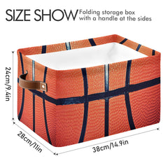 AUUXVA storage basket cube collapsible design for space saving.