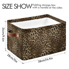 AUUXVA large 15x11x9.5 inch cube holds books, clothes, and blankets