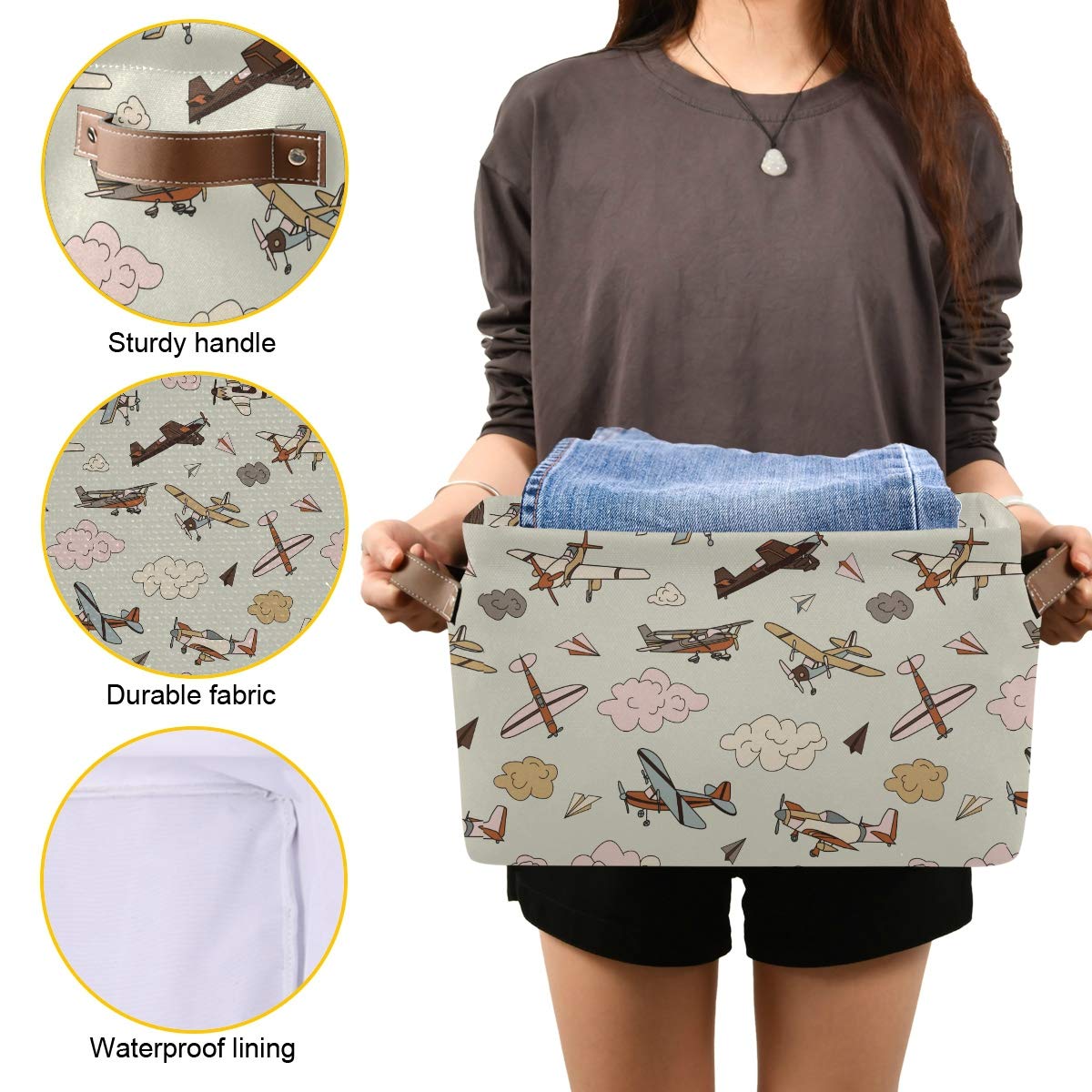AUUXVA durable design resists wear for everyday household organization.
