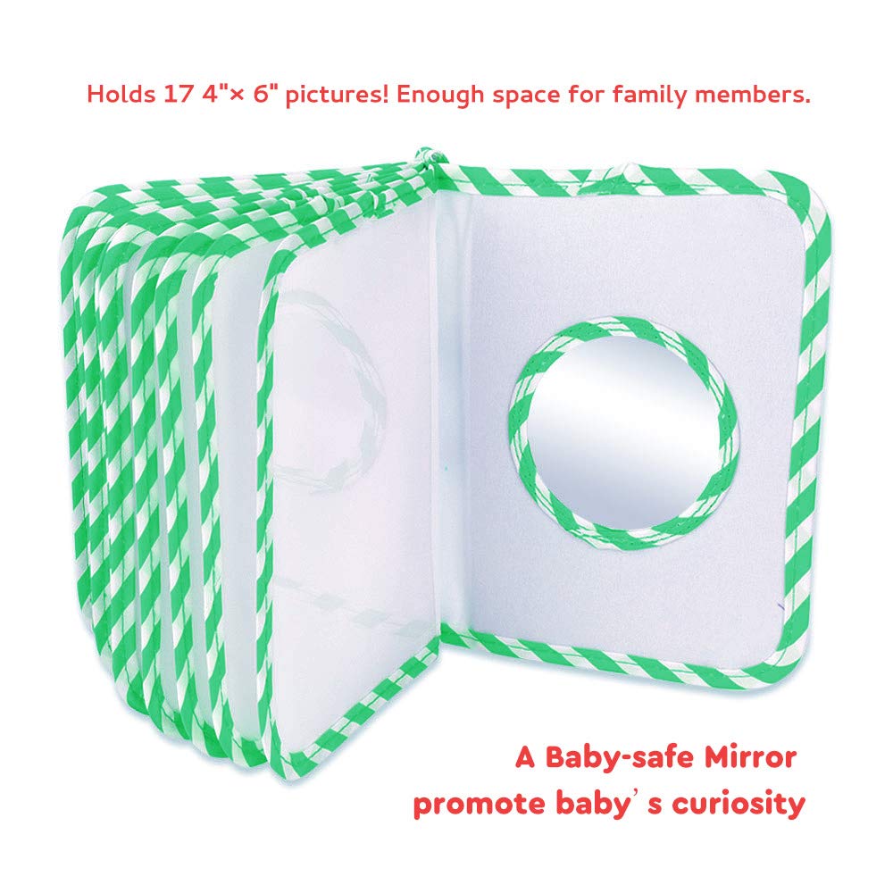 AUVCAS gift-ready baby photo book, a thoughtful present for showers and birthdays.