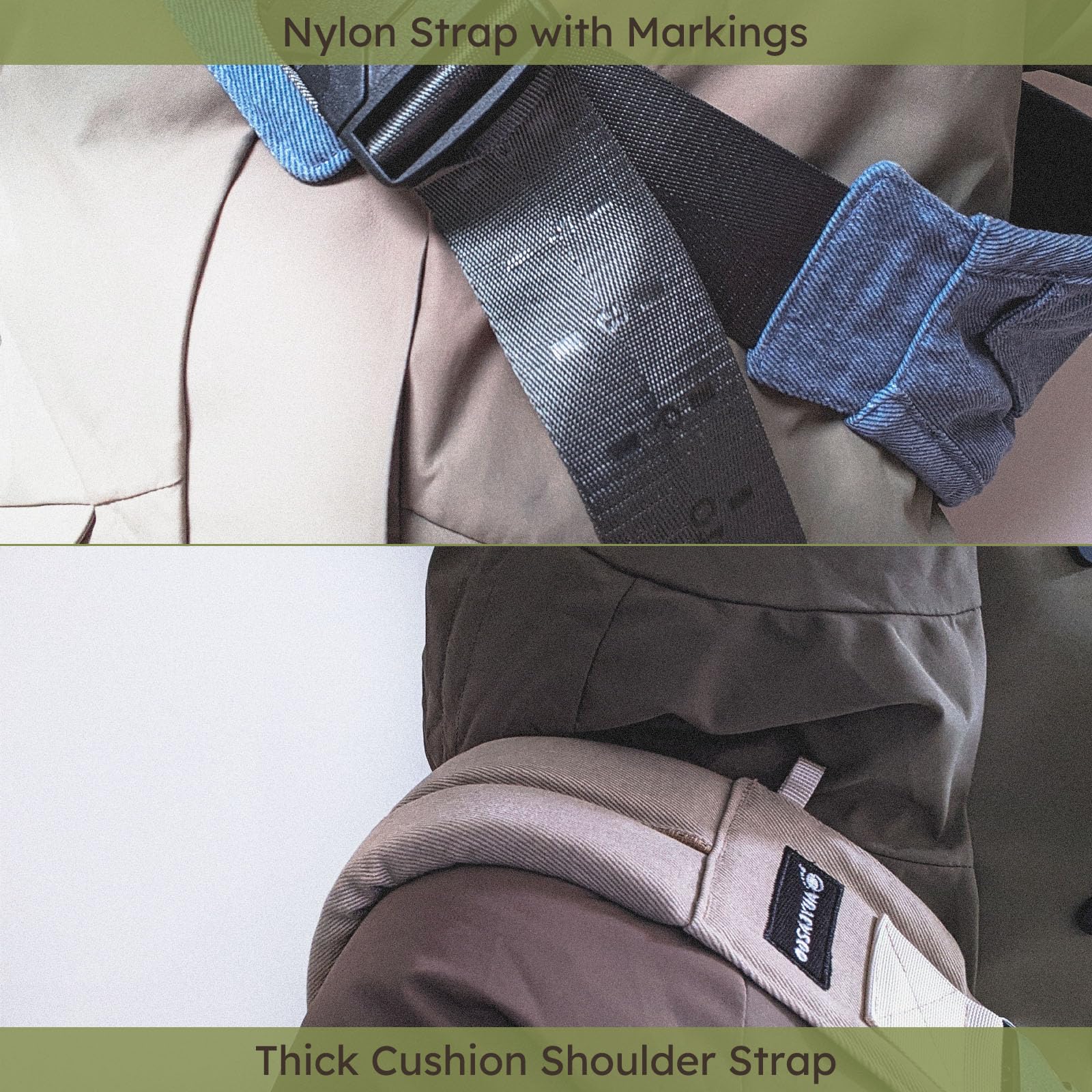 AUYEAZGO Toddler Sling Carrier easy-on-off design saves time during outings.