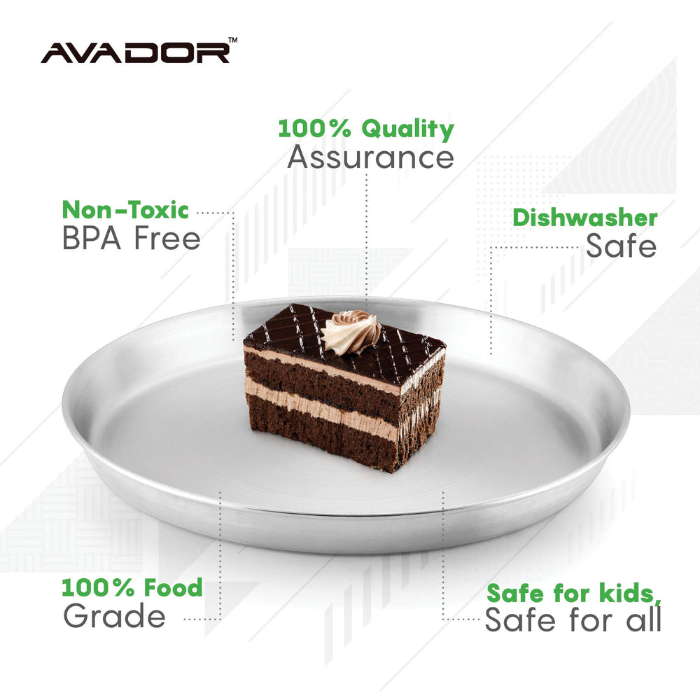 BPA-free Avador deep-round plate supports safe outdoor dining.