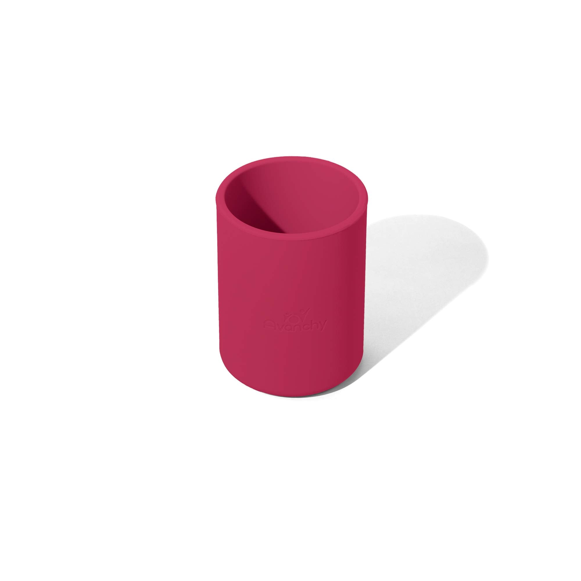 Avanchy silicone training cup supports smooth transition for bottle-fed infants.