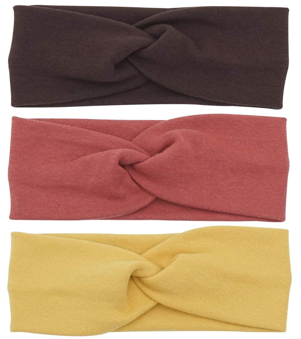 AVAUMA baby bow headband in soft cotton, gentle on delicate skin.