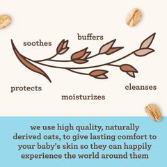 Aveeno Baby Sensitive All Over Wipes fragrance-free label highlighting suitability for sensitive skin.