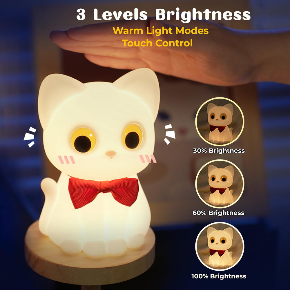 AVEKI touch-control night light easy to dim and adjust.