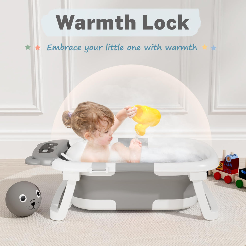 AVIDOR Baby Bathtub easy to clean and maintain for busy parents.