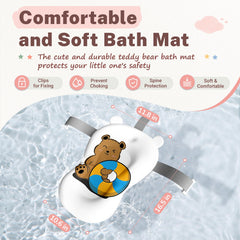 AVIDOR Baby Bathtub grows with child from newborn to toddler use.